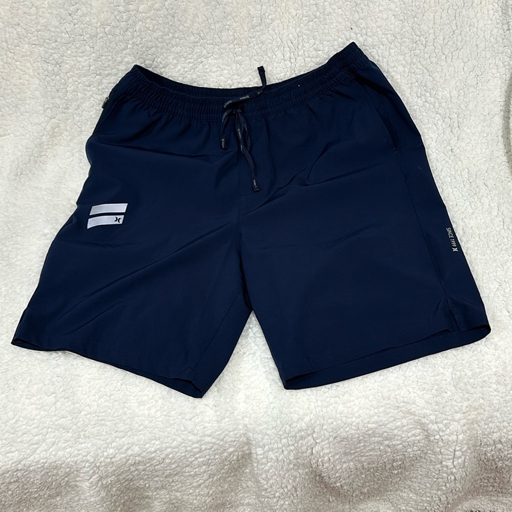 Hurley athletic shorts for the gym. Won only a few times and are in great shape